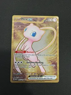 Mew ex Metal Gold Hyper Rare 205/165 S&V 151 UPC Promo Card - Image 4