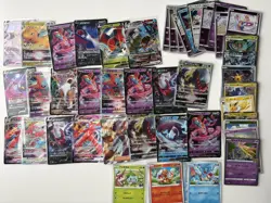 Huge Japanese & English Pokemon Card Lot Approx 400+ Mixed Holo/V/Reg - Image 1