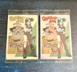 Dragon Ball Itajaga trading card Vol.4 Bulma 4-28 CR 4-30 SEC sealed unopened - Image 1