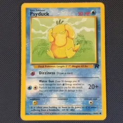 Psyduck 65/82 - Team Rocket - Common Pokemon Card - MP - Image 1