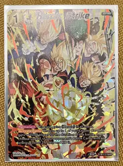 Dragon Ball Super Card Game - BT8-133 NHR - Heroic Strike *Near Mint* - Image 1