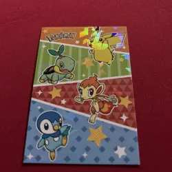 Pikachu & Sinnoh Starters Electric Pokemon 2025 Cracked Ice Holo Card Database - Image 1