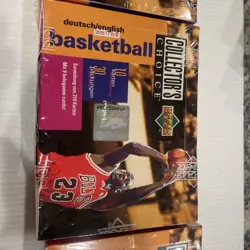 1995-96 Collector's Choice/Upper Deck Series 1 Sealed Deutsch/English Lot Of 3 - Image 3