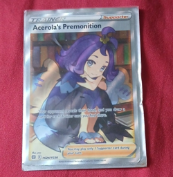 The Pokemon Company Acerola's Premonition TG24/TG30 Holo Ultra Rare ENG 2022 - Image 1