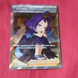 The Pokemon Company Acerola's Premonition TG24/TG30 Holo Ultra Rare ENG 2022 - Image 2
