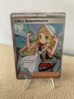 Pokemon TCG Lillie's Determination Card 169/132 Mega Evolution - Image 1