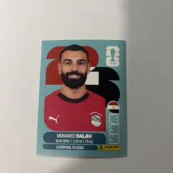 Panini Fifa World Cup 2026 Mo Salah Sticker Rare ! - Image 1