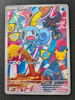 Sobble 054 First Partner Illustration Collection Series 2 Promo MEP NM - Image 1