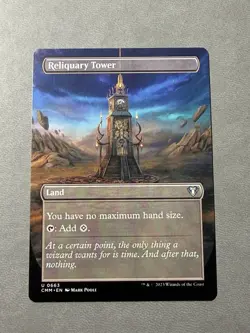 Reliquary Tower (Borderless) Commander Masters Regular NM - Image 1
