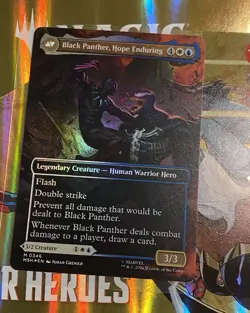 King T'Challa/Black Panther, Hope Enduring (Borderless) (0346) Foil - Image 2