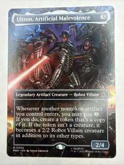 Ultron, Artificial Malevolence (Borderless) 0344 Marvel Super Heroes Regular NM - Image 1