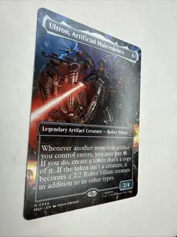 Ultron, Artificial Malevolence (Borderless) 0344 Marvel Super Heroes Regular NM - Image 2