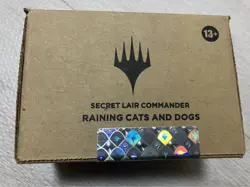 MTG Secret Lair Commander Deck Raining Cats and Dogs Limited Edition English - Image 1
