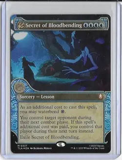 2025 MTG AVATAR: THE LAST AIRBENDER (FOIL) SECRET OF BLOODBENDING 0337 - Image 1