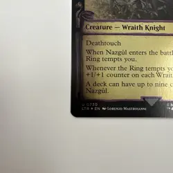 Nazgul (Showcase Scrolls) Near Mint Foil LTR Universes Beyond (0730) - Image 5