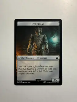 Dalek/Cyberman Double-Sided Token 12/24 MTG Universes Beyond: Doctor Who - Image 2