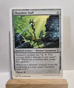 Thornbite Staff (White Border) Mystery Booster 2 Regular - Image 1