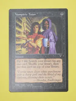 MTG - Vampiric Tutor- Visions - LP - Image 1