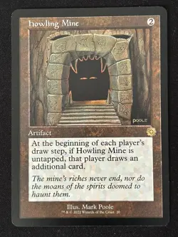 1x MTG Howling Mine - The Brothers' War: Retro Frame Artifacts (BRR) #20 - Magic - Image 1