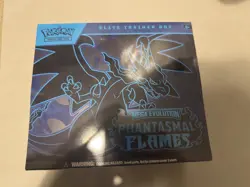 Phantasmal Flames ETB Elite Trainer Box Pokemon TCG NEW SEALED - Image 1