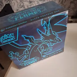 Pokemon TCG Mega Evolutions Phantasmal Flames Pokemon Center ETB New and Sealed - Image 1