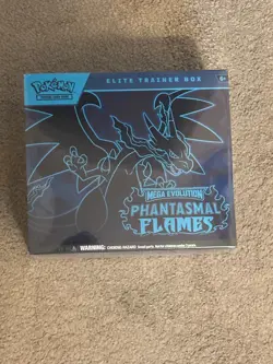 Pokemon TCG Phantasmal Flames Elite Trainer Box ETB Factory Sealed New - Image 1