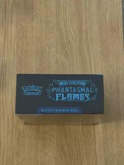 Phantasmal Flames ETB - New & Factory Sealed - Pokemon TCG - Elite Trainer Box - Image 2