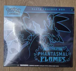 Pokemon TCG Phantasmal Flames ETB New Factory Sealed - Image 1