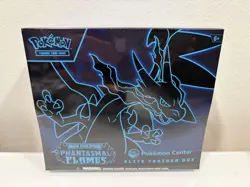 Pokemon TCG Phantasmal Flames ETB Pokemon Center Factory Sealed New - Image 1