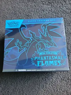 Pokemon Mega Evolution Phantasmal Flames Elite Trainer Box ETB Sealed New - Image 1