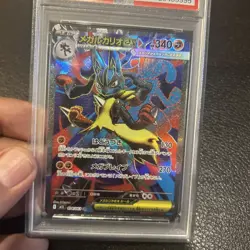 2025 POKEMON JAPANESE M1L-MEGA BRAVE SUPER RARE #078 MEGA LUCARIO EX PSA 10 - Image 4