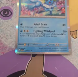 Vaporeon 134/165 R 151 Pokemon Reverse Holo - Image 2