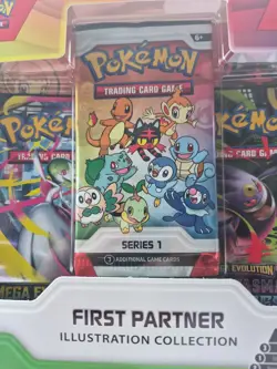 Pokemon First Partner Illustration Collection Sealed Series 1 - Image 3