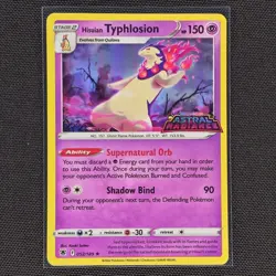 Hisuian Typhlosion - 052/189 - Astral Radiance Stamped Promo - Pokemon - VLP - Image 1