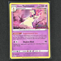 Hisuian Typhlosion - 052/189 - Astral Radiance Stamped Promo - Pokemon - VLP - Image 2