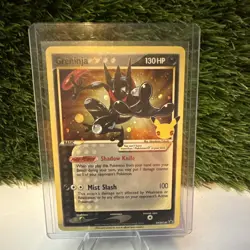 Greninja Star Pokemon TCG SWSH144 Promo Rare Holo 25th Anniversary w/ Top Loader - Image 1