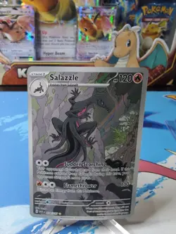 Salazzle Illustration Rare 224/217 - Pokemon Ascended Heroes - NM - Image 1