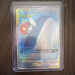 Pokemon TCG Magikarp & Wailord GX 160/181 Team Up Full Art Holo UR ENG 300 HP - Image 1