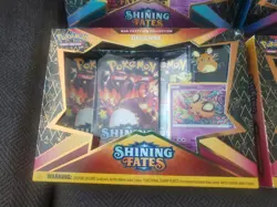 Shining Fates Mad Party Pin Collection Box Pokemon TCG Factory Sealed Lot of 3!! - Image 4
