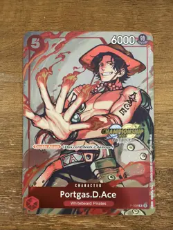 One Piece Portgas.D.Ace Championship CS 2023 Event Pack P-028 - Image 1
