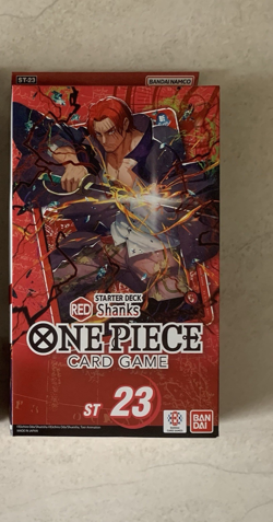 One Piece Card Game Starter Deck ST-23 SHANKS ENGLISH OP-11 Booster - Image 1