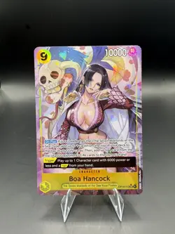 Boa Hancock (Alt Art) OP14-112 SR The Azure Sea’s Seven English One Piece TCG NM - Image 1