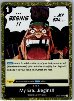 My Era...Begins!! OP09-096 English Emperors in the New World - One Piece - NM - Image 1