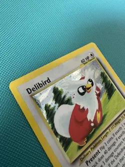 Pokemon TCG Delibird Neo Revelation Holo Card 5/64 Unlimited Rare WOTC NM Cond - Image 2