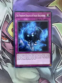 LEHD-ENC25 The Phantom Knights Of Shade Brigadine 1st Edition NM Yugioh Card - Image 1