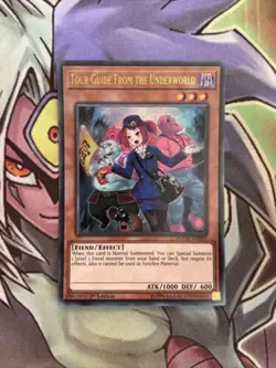 DUOV-EN057 Tour Guide From The Underworld Ultra Rare 1st Edition NM Yugioh Card - Image 1