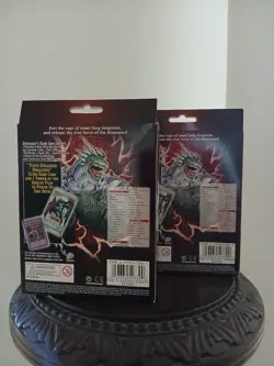 2 Yu-gi-oh Dinosaur's Rage Structure Decks 1st Edition Factory Sealed Box. 1996 - Image 4