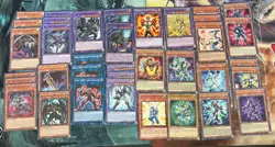 YuGiOh Elemental HERO Masked HERO Vision HERO Destiny HERO Evil HERO Deck Core - Image 1
