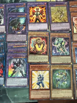 YuGiOh Elemental HERO Masked HERO Vision HERO Destiny HERO Evil HERO Deck Core - Image 4