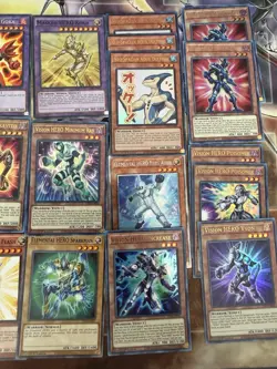 YuGiOh Elemental HERO Masked HERO Vision HERO Destiny HERO Evil HERO Deck Core - Image 5